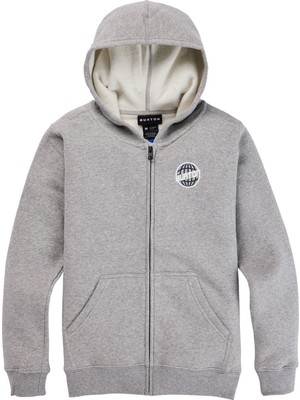 Burton Kd Westdale Fz Unisex Çocuk Gri Sweat