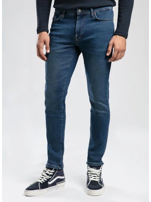 Lee Cooper Mavi Erkek Pamuklu Denim Pantolon 261 Lcm 121070 Jack Tamara Mıd Blue