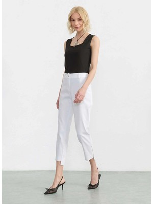 Selen Taş Kadın Pamuklu Pantolon 26YSL5574