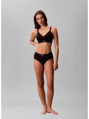 Calvin Klein Siyah Kadın LV00QF8877 Ck Women Bralet Sütyen