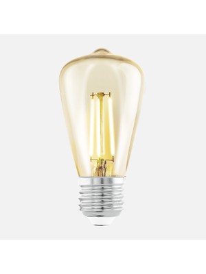 Eglo Amber ST48 4 W Beyaz Klasik E27 Duy LED Ampul (5'li Paket)