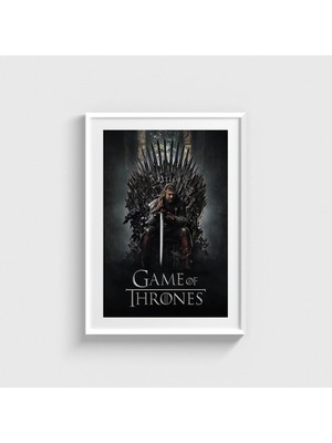 Domirus Game Of Thrones Dizi Posteri Tablo Çerçeveli Poster Duvar Dekorasyonu