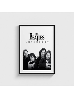 Domirus The Beatles Anthology Dizi Posteri Tablo Çerçeveli Poster Duvar Dekorasyonu