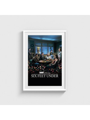Domirus Six Feet Under Dizi Posteri Tablo Çerçeveli Poster Duvar Dekorasyonu