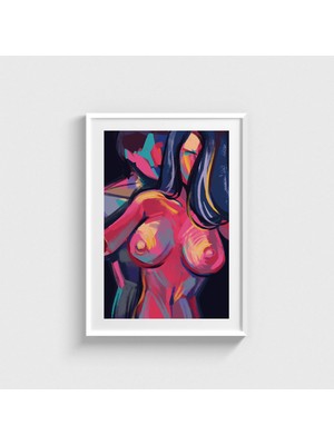Domirus Valentine V1 Tablo Çerçeveli Poster Duvar Dekorasyonu