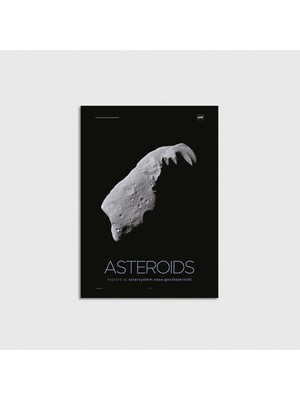 Domirus Nasa - Asteroids Poster Çerçevesiz Duvar Dekorasyonu