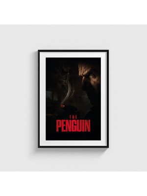 Domirus The Penguin Dizi Posteri Tablo Çerçeveli Poster Duvar Dekorasyonu