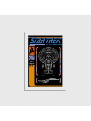 Domirus Star Trek The Next Generation Dizi Posteri Poster Çerçevesiz Duvar Dekorasyonu