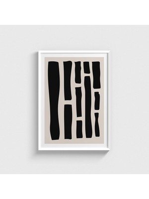 Domirus Black 2 Tablo Çerçeveli Poster Duvar Dekorasyonu