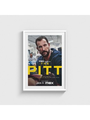 Domirus The Pitt Dizi Posteri Tablo Çerçeveli Poster Duvar Dekorasyonu