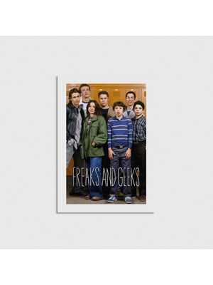 Domirus Freaks And Geeks Dizi Posteri Poster Çerçevesiz Duvar Dekorasyonu