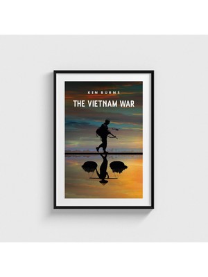 Domirus The Vietnam War Dizi Posteri Tablo Çerçeveli Poster Duvar Dekorasyonu