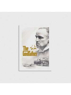 Domirus The Godfather (1972) Film Posteri Poster Çerçevesiz Duvar Dekorasyonu