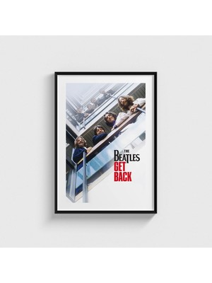 Domirus The Beatles Get Back Dizi Posteri Tablo Çerçeveli Poster Duvar Dekorasyonu
