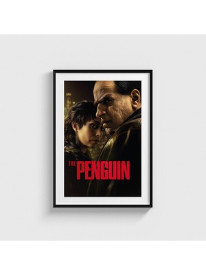 Domirus The Penguin Dizi Posteri Tablo Çerçeveli Poster Duvar Dekorasyonu