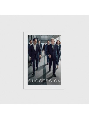Domirus Succession Dizi Posteri Poster Çerçevesiz Duvar Dekorasyonu