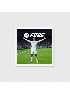 Domirus Fıfa 25 Oyun Posteri Oyuncu Dekoru Gamer Decor Tablo Çerçeveli Poster Duvar Dekorasyonu