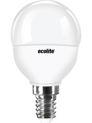 Ecolite G45 5 W Beyaz Klasik E14 Duy LED Ampul (6'li Paket)