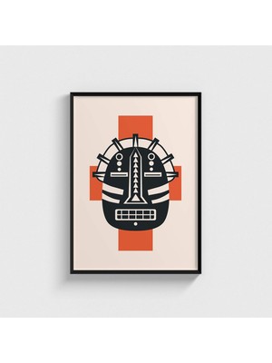 Domirus Egypt 2 Tablo Çerçeveli Poster Duvar Dekorasyonu