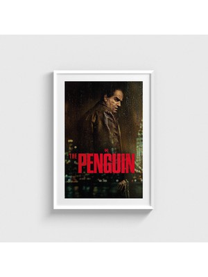 Domirus The Penguin Dizi Posteri Tablo Çerçeveli Poster Duvar Dekorasyonu