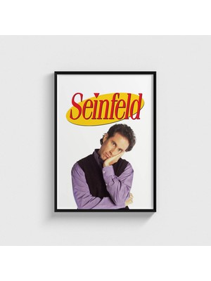 Domirus Seinfeld Dizi Posteri Tablo Çerçeveli Poster Duvar Dekorasyonu