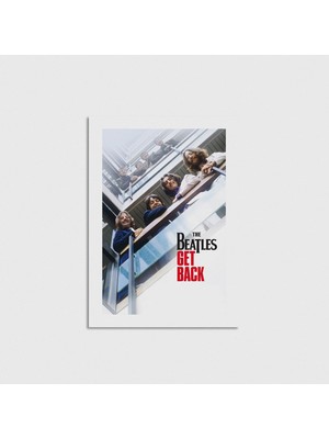 Domirus The Beatles Get Back Dizi Posteri Poster Çerçevesiz Duvar Dekorasyonu