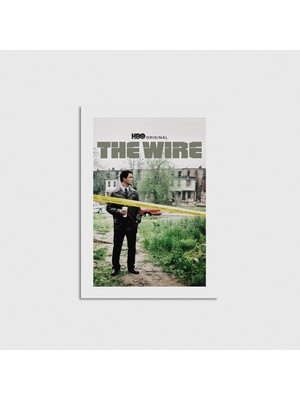 Domirus The Wire Dizi Posteri Poster Çerçevesiz Duvar Dekorasyonu