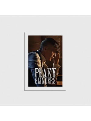 Domirus Peaky Blinders Dizi Posteri Poster Çerçevesiz Duvar Dekorasyonu