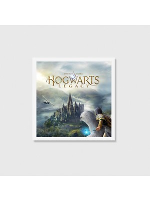 Domirus Hogwarts Legacy Oyun Posteri Oyuncu Dekoru Gamer Decor Tablo Çerçeveli Poster Duvar Dekorasyonu
