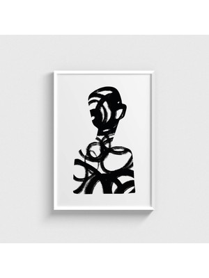 Domirus Human V1 Tablo Çerçeveli Poster Duvar Dekorasyonu