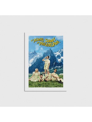 Domirus Its Always Sunny In Philadelphia Dizi Posteri Poster Çerçevesiz Duvar Dekorasyonu