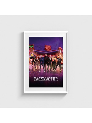 Domirus Taskmaster Dizi Posteri Tablo Çerçeveli Poster Duvar Dekorasyonu