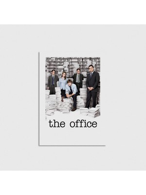 Domirus The Office Dizi Posteri Poster Çerçevesiz Duvar Dekorasyonu