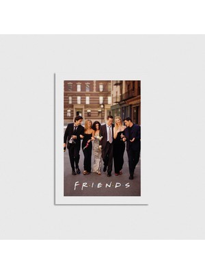 Domirus Friends Dizi Posteri Poster Çerçevesiz Duvar Dekorasyonu