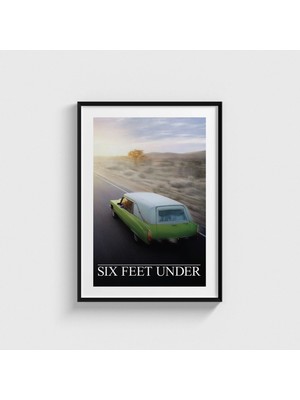 Domirus Six Feet Under Dizi Posteri Tablo Çerçeveli Poster Duvar Dekorasyonu