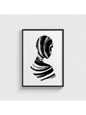 Domirus Human V3 Tablo Çerçeveli Poster Duvar Dekorasyonu
