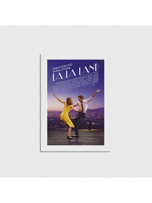 Domirus La La Land (2016) Film Posteri Poster Çerçevesiz Duvar Dekorasyonu