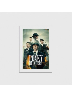 Domirus Peaky Blinders Dizi Posteri Poster Çerçevesiz Duvar Dekorasyonu