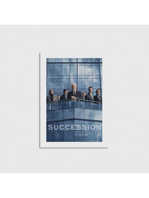 Domirus Succession Dizi Posteri Poster Çerçevesiz Duvar Dekorasyonu