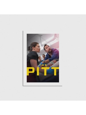 Domirus The Pitt Dizi Posteri Poster Çerçevesiz Duvar Dekorasyonu