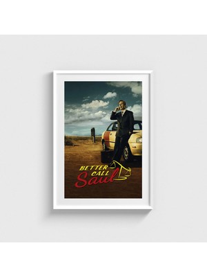 Domirus Better Call Soul Dizi Posteri Tablo Çerçeveli Poster Duvar Dekorasyonu