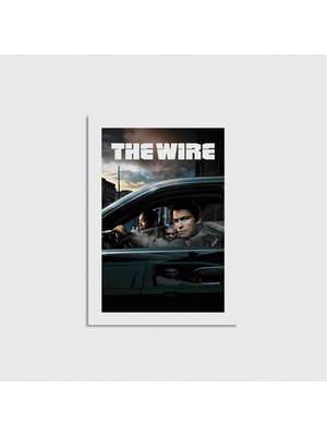 Domirus The Wire Dizi Posteri Poster Çerçevesiz Duvar Dekorasyonu