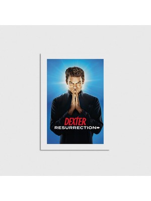 Domirus Dexter Resurrection Dizi Posteri Poster Çerçevesiz Duvar Dekorasyonu