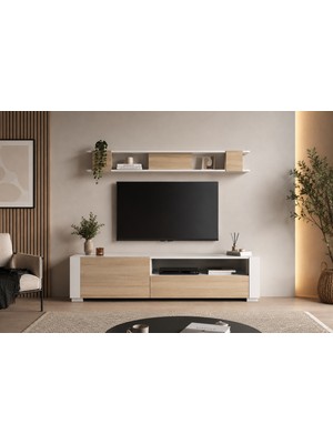 Decorotika Arya Tv Ünitesi Beyaz / Cordoba