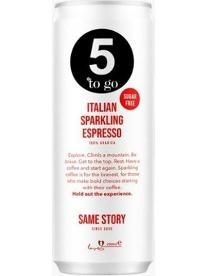 İtalian Italıan Sparklıng Espresso Sugar Free 250ML