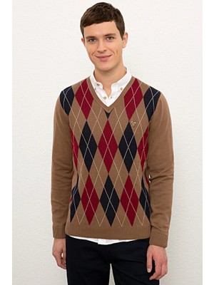 U.S. Polo Assn. Erkek Kahverengi Kazak 50228358-VR163