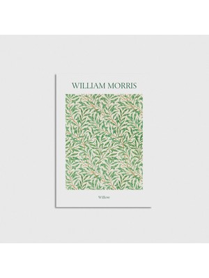 Domirus William Morris - Willow Poster Çerçevesiz Duvar Dekorasyonu