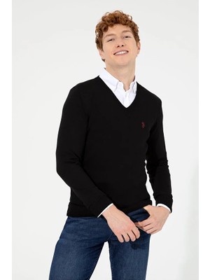 U.S. Polo Assn. Kırmızı Erkek Kazak