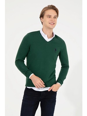 U.S. Polo Assn. Erkek Siyah Basic Kazak 50253445-VR046