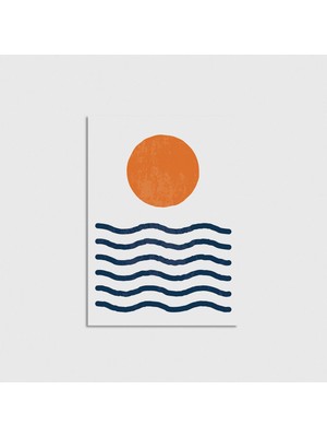 Domirus Sea And Sun 3 Poster Çerçevesiz Duvar Dekorasyonu